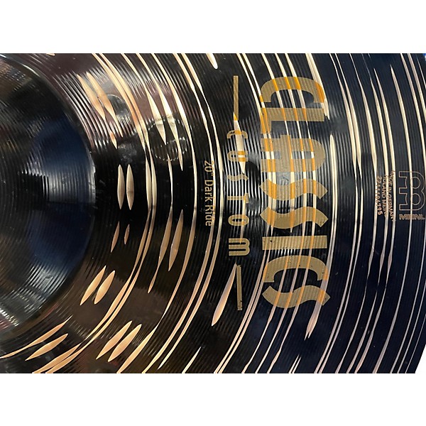 Used MEINL 20in Classic Custom Dark Ride Cymbal
