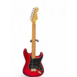 Used Fender Player Stratocaster HSS Candy Red Burst Solid Body Electric Guitar