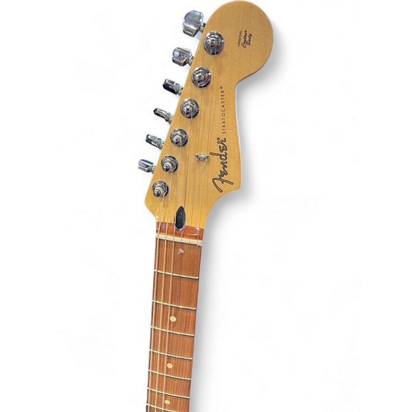 Used Fender Player Stratocaster HSS Candy Red Burst Solid Body Electric Guitar