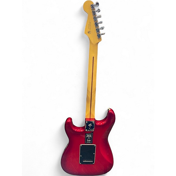 Used Fender Player Stratocaster HSS Candy Red Burst Solid Body Electric Guitar