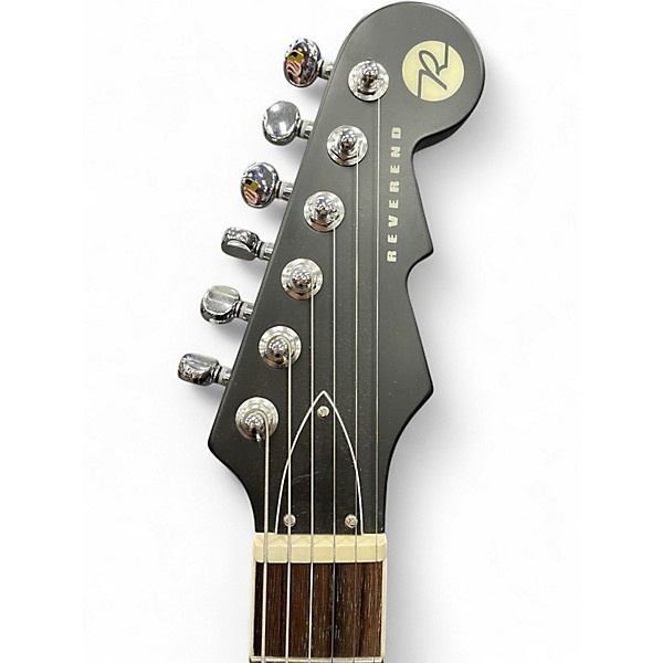 Used Reverend Tricky Gomez 290 Satin Coffee Burst Hollow Body Electric Guitar