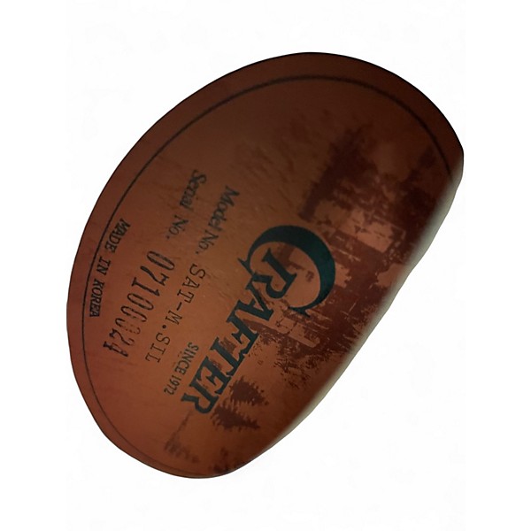 Used Crafter Guitars SAT Silver Hollow Body Electric Guitar