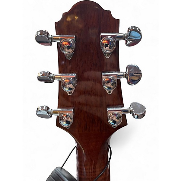 Used Crafter Guitars SAT Silver Hollow Body Electric Guitar