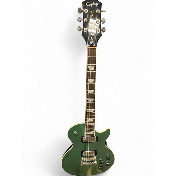 Used Epiphone LES PAUL MUSE Metallic Green Solid Body Electric Guitar