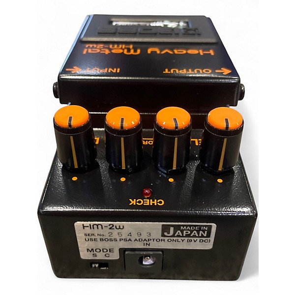 Used BOSS HM2W Effect Pedal