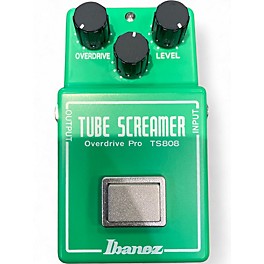Used Ibanez TS808 Reissue Tube Screamer Distortion Effect Pedal