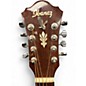 Used Ibanez ael108td 8 STRING ACOUSTIC Natural Acoustic Electric Guitar
