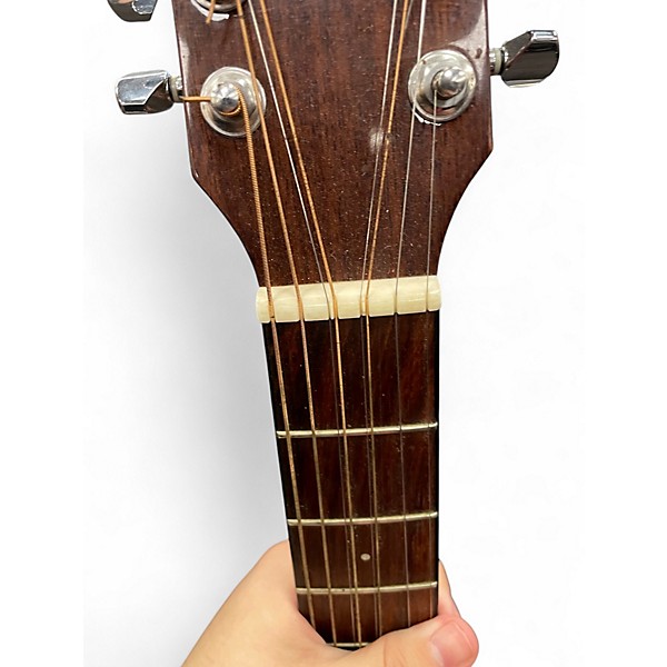 Used Ibanez ael108td 8 STRING ACOUSTIC Natural Acoustic Electric Guitar