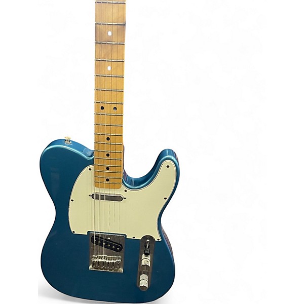 Used Fender telecaster Blue Solid Body Electric Guitar
