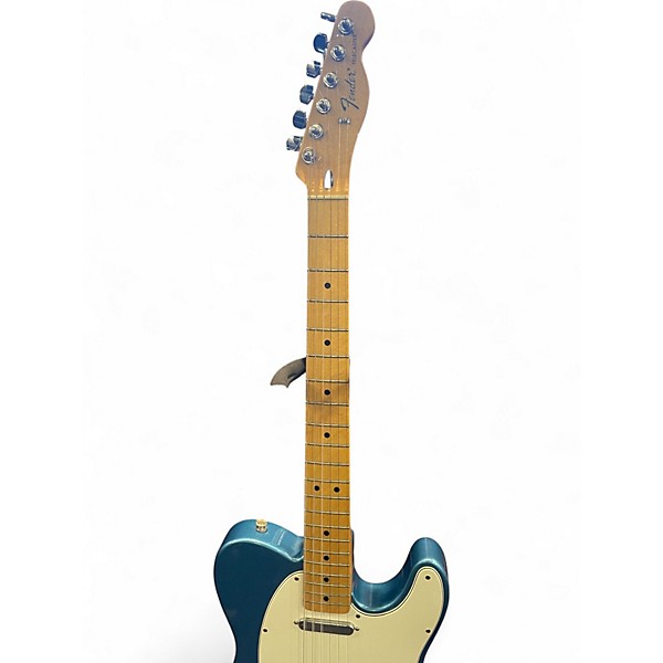 Used Fender telecaster Blue Solid Body Electric Guitar