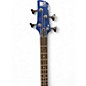 Used Ibanez SRX3EXQM1 Blue Electric Bass Guitar