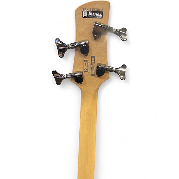 Used Ibanez SRX3EXQM1 Blue Electric Bass Guitar