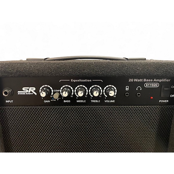 Used Stage Right 20 WATT BASS AMP Bass Combo Amp