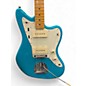 Used Fender american professional II Jazzmaster miami blue Solid Body Electric Guitar