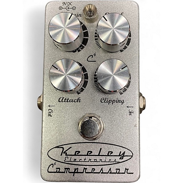Used Keeley 4 Knob Compressor Effect Pedal