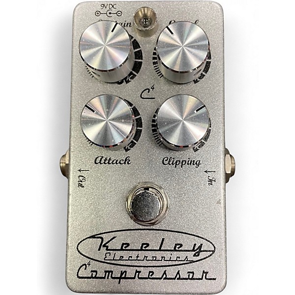 Used Keeley 4 Knob Compressor Effect Pedal