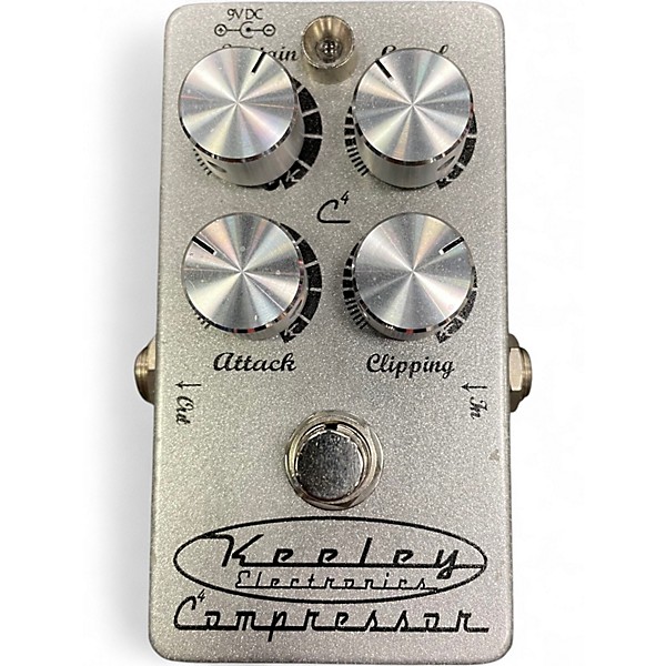 Used Keeley 4 Knob Compressor Effect Pedal