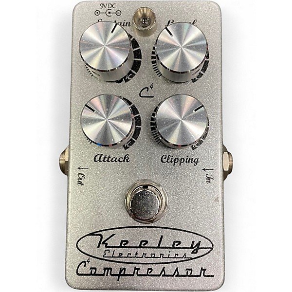 Used Keeley 4 Knob Compressor Effect Pedal