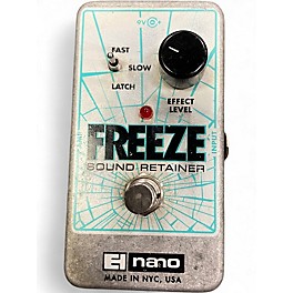Used Electro-Harmonix Freeze Sound Retainer Compression Effect Pedal