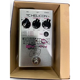 Used TC Helicon TALK BOX SYNTH Effect Pedal