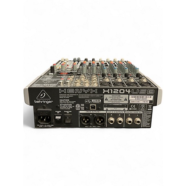 Used Behringer Xenyx 1204USB Unpowered Mixer