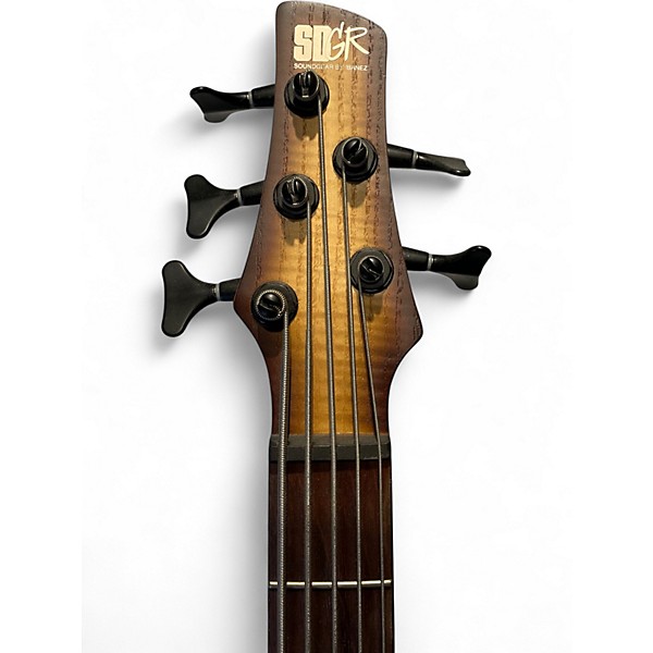 Used Ibanez SR655 2 Color Sunburst Electric Bass Guitar