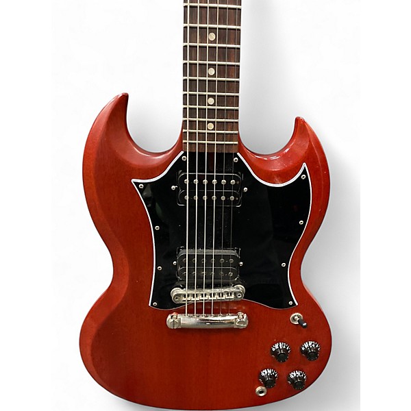 Used Gibson SG Studio Faded Cherry Solid Body Electric Guitar