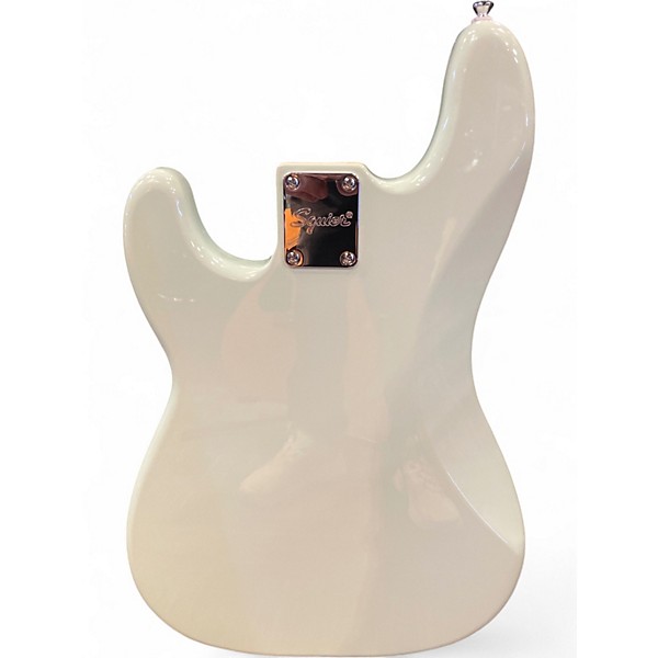 Used Squier Precision Bass Surf Green Electric Bass Guitar