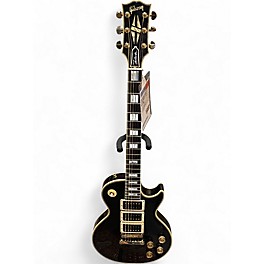 Used Gibson Custom Shop Peter Frampton "Phenix" Les Paul Custom Black Solid Body Electric Guitar