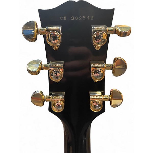 Used Gibson Custom Shop Peter Frampton "Phenix" Les Paul Custom Black Solid Body Electric Guitar