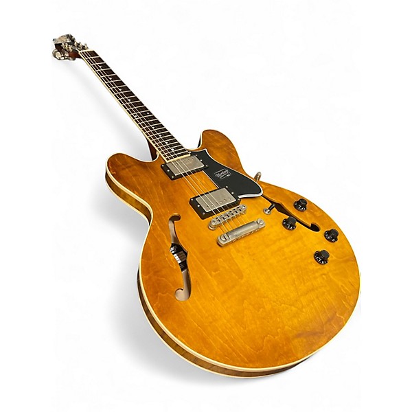 Used The Heritage STDH-S3S-AA DIRTY LEMON BURST Hollow Body Electric Guitar