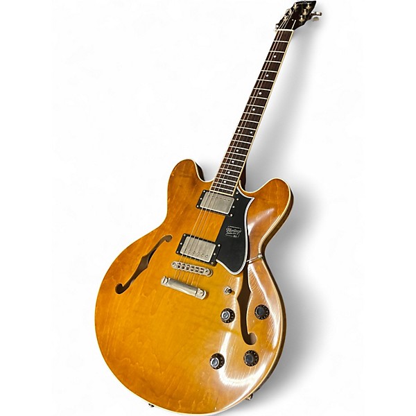 Used The Heritage STDH-S3S-AA DIRTY LEMON BURST Hollow Body Electric Guitar