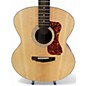 Used Guild F240E Jumbo Natural Acoustic Electric Guitar