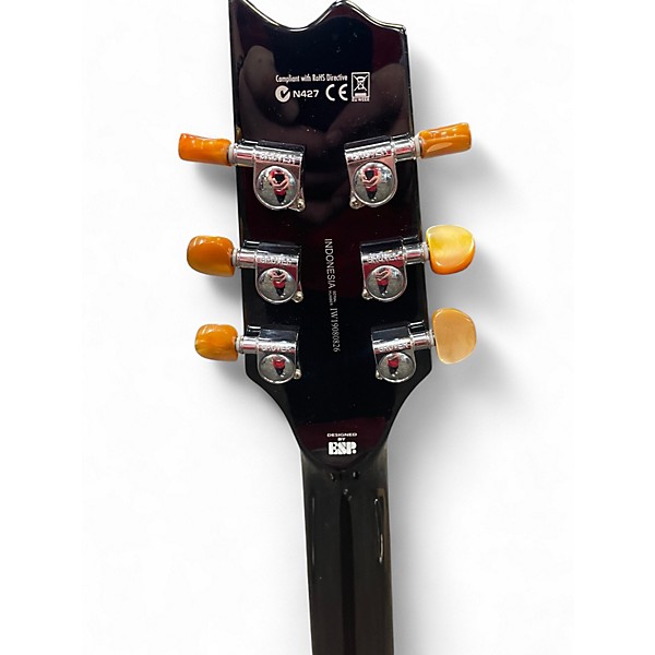 Used ESP LTD TL6 Black Acoustic Electric Guitar