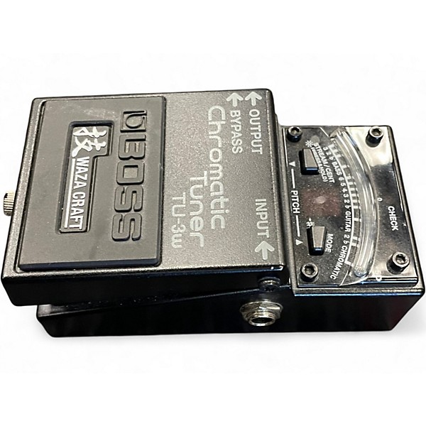 Used BOSS TU3W Waza Craft Chromatic Tuner Pedal