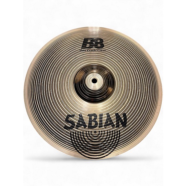 Used SABIAN 14in B8 Thin Crash Cymbal