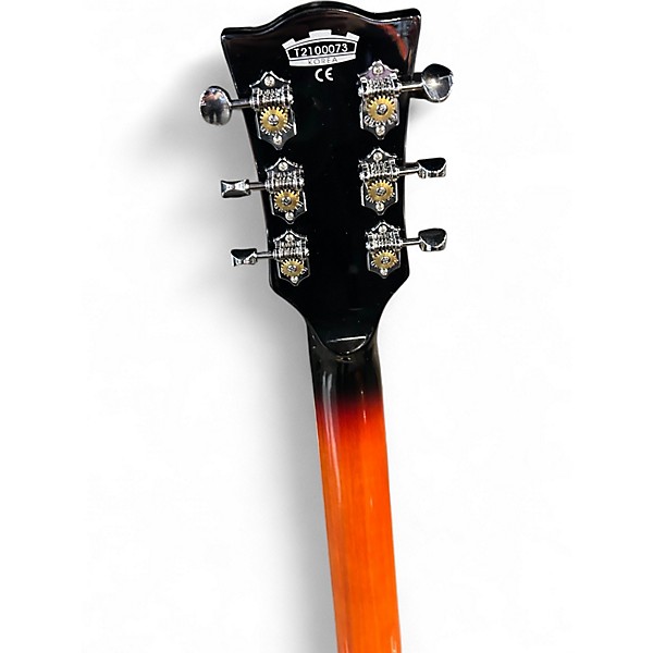 Used 2021 VOX S66 BOBCAT Sunburst Hollow Body Electric Guitar