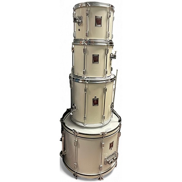 Used Ludwig 5 Piece Rocker White Drum Kit