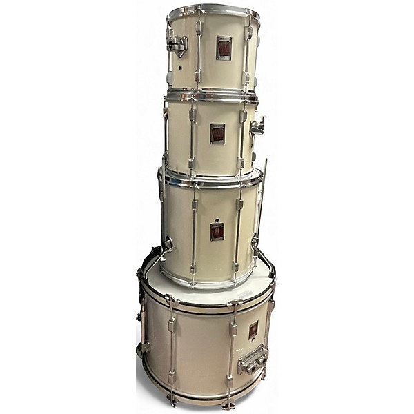 Used Ludwig 5 Piece Rocker White Drum Kit