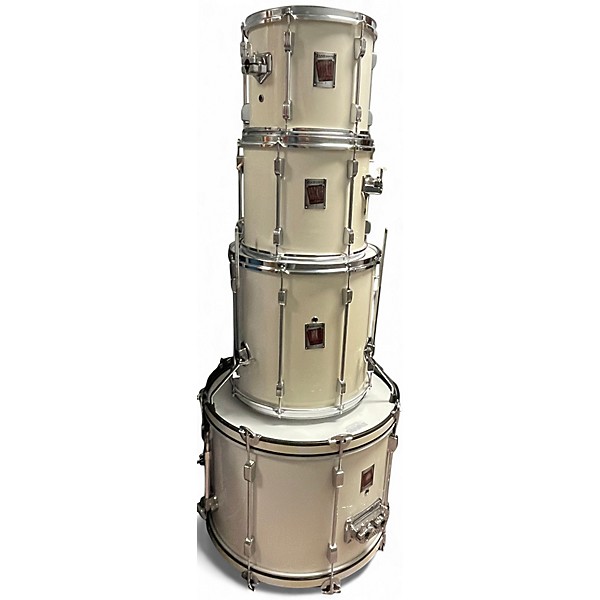 Used Ludwig 5 Piece Rocker White Drum Kit
