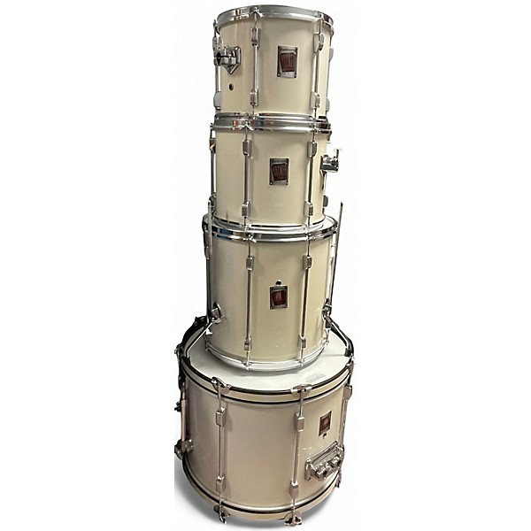 Used Ludwig 5 Piece Rocker White Drum Kit