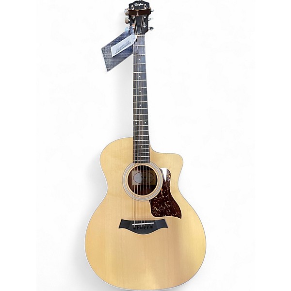 Used Taylor 214CE Koa Natural Acoustic Electric Guitar