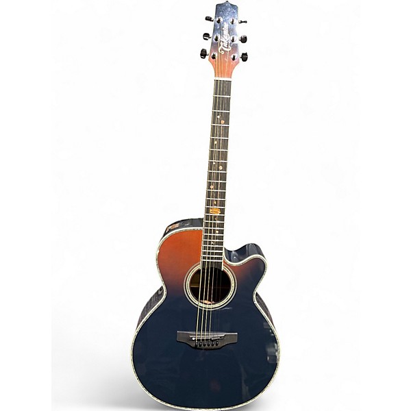Used Takamine LTD2024 Penubra Blue Acoustic Electric Guitar