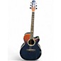 Used Takamine LTD2024 Penubra Blue Acoustic Electric Guitar thumbnail