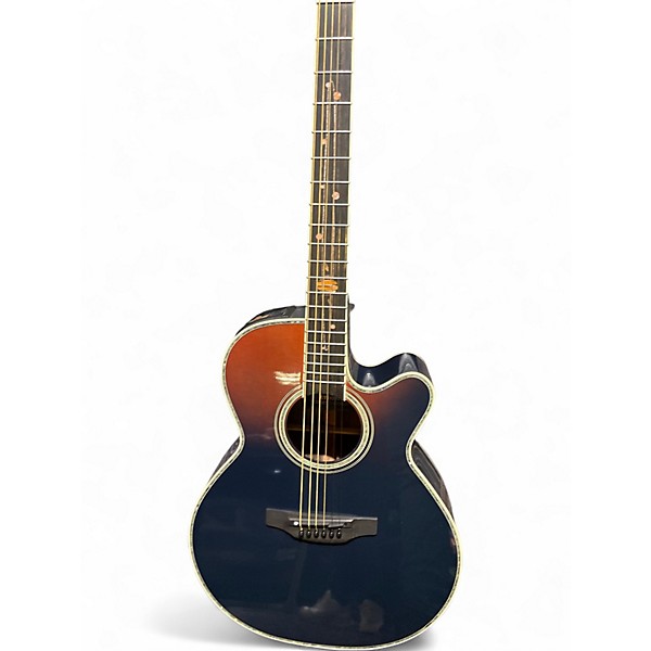 Used Takamine LTD2024 Penubra Blue Acoustic Electric Guitar