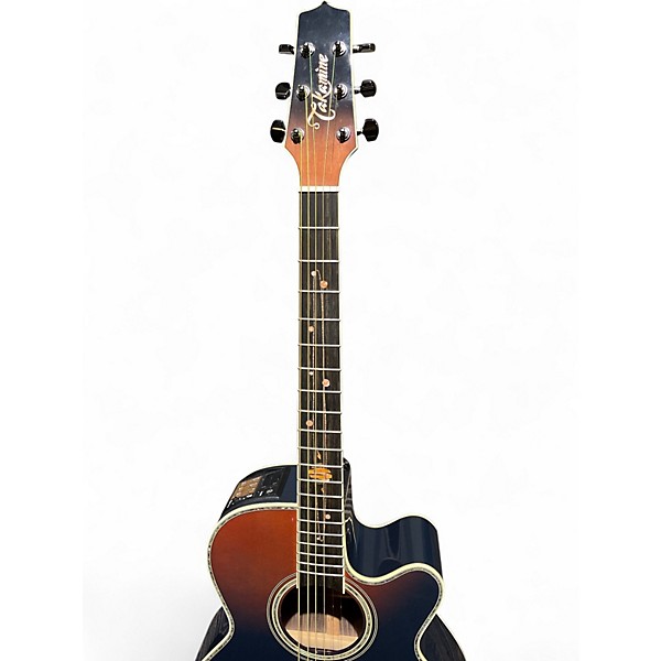 Used Takamine LTD2024 Penubra Blue Acoustic Electric Guitar