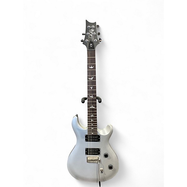Used PRS SE CE24 Silver Solid Body Electric Guitar
