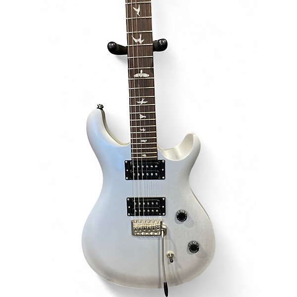 Used PRS SE CE24 Silver Solid Body Electric Guitar