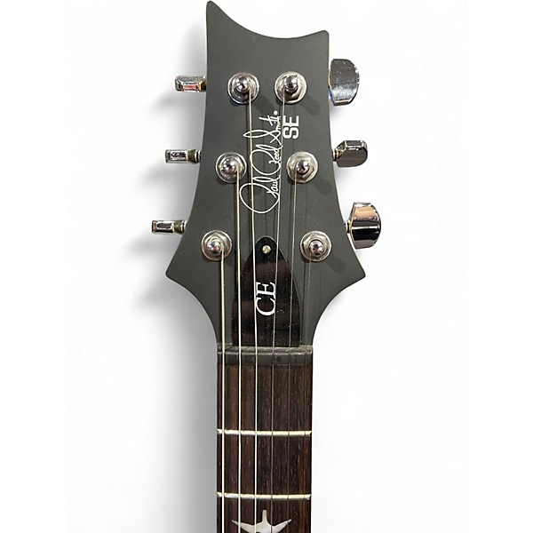Used PRS SE CE24 Silver Solid Body Electric Guitar