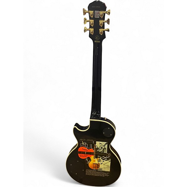 Used Epiphone 50th Anniversary 1960 Les Paul Black Solid Body Electric Guitar